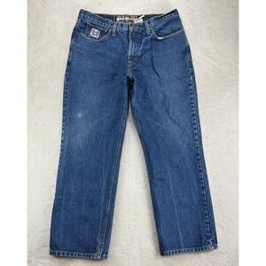 Cinch Straight HRC-2 Mens 36x30 Blue WRX White Label Flame Resistant Western